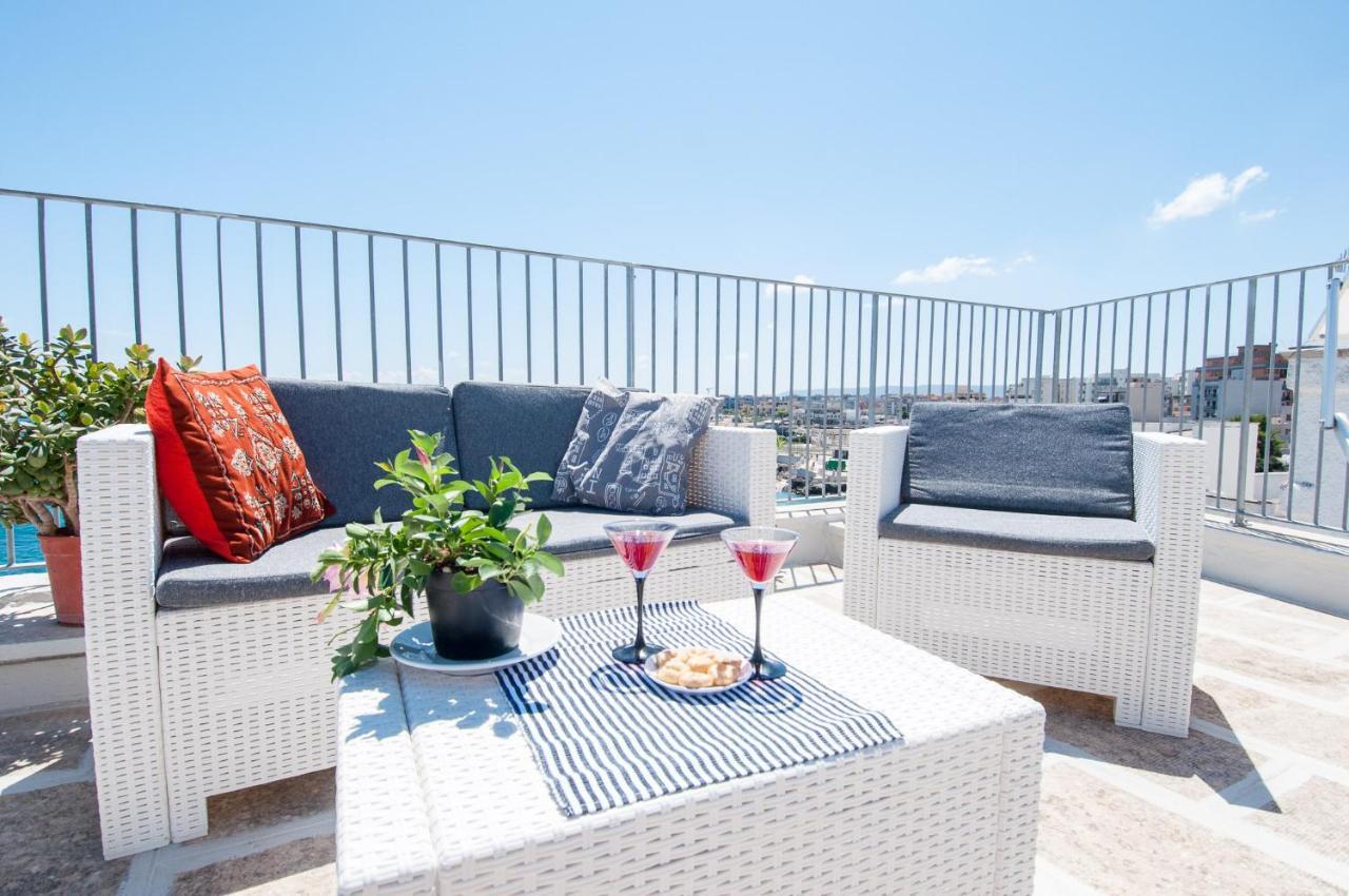 Helloapulia - Sea View Terrace Conchiglia Apartment Monopoli Luaran gambar